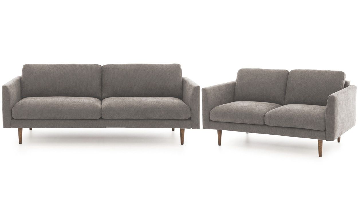 Lario 3+2, Zinc kankaalla, tammen väriset tammijalat