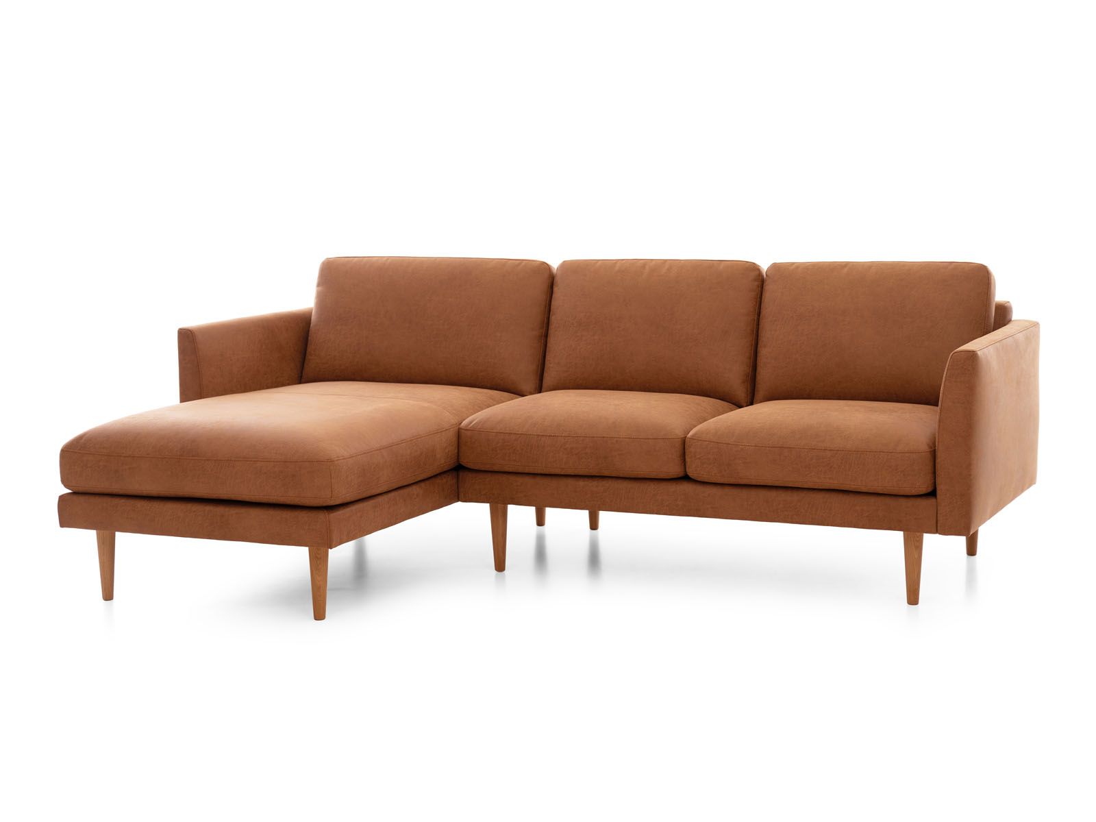 Neiser Lario divaanisohva, konjakin ruskea