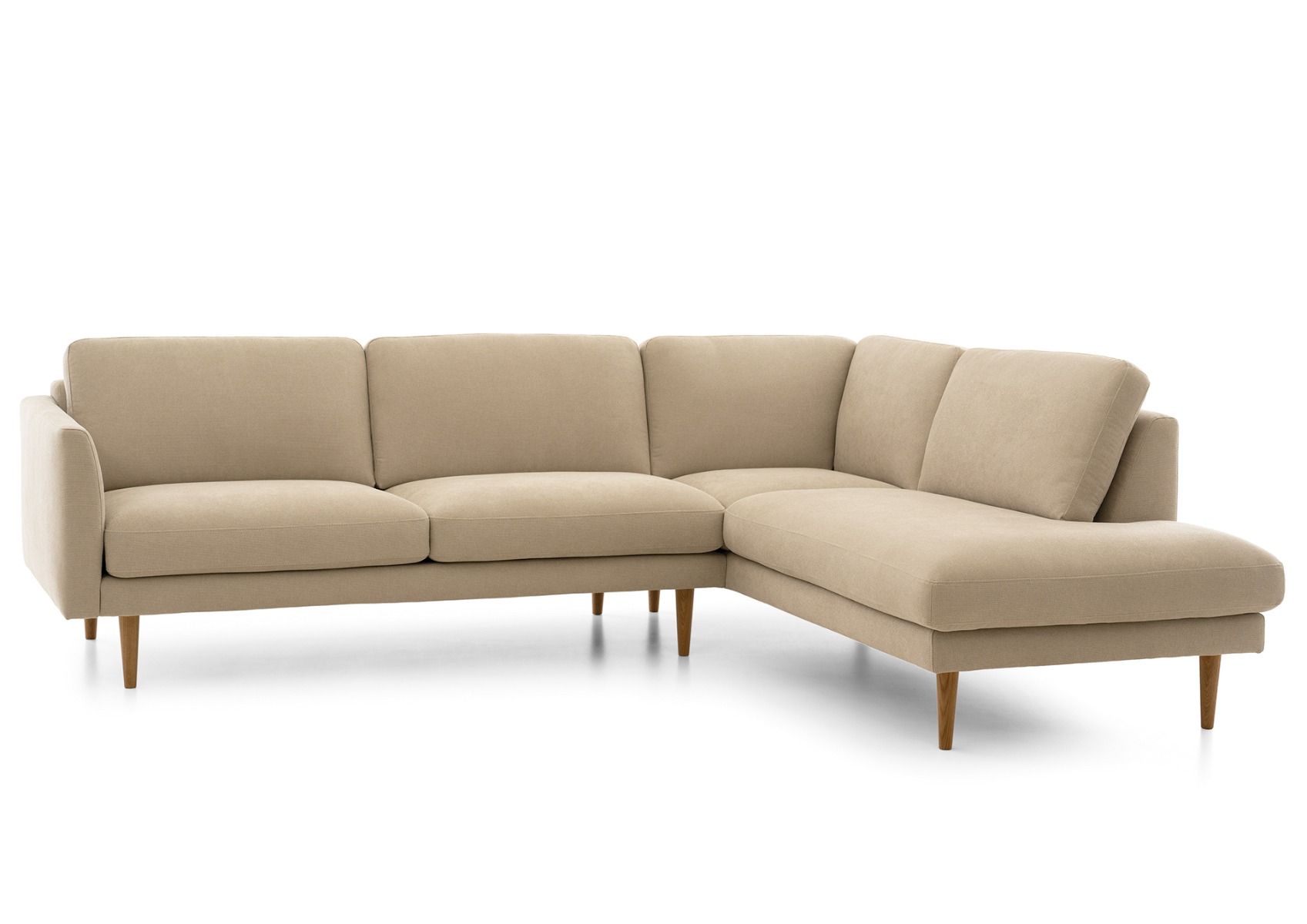 Lario avokulmasohva, beige