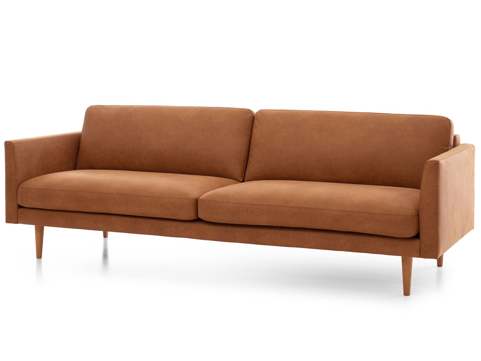 Lario 3,5-ist sohva 242cm, konjakin ruskea