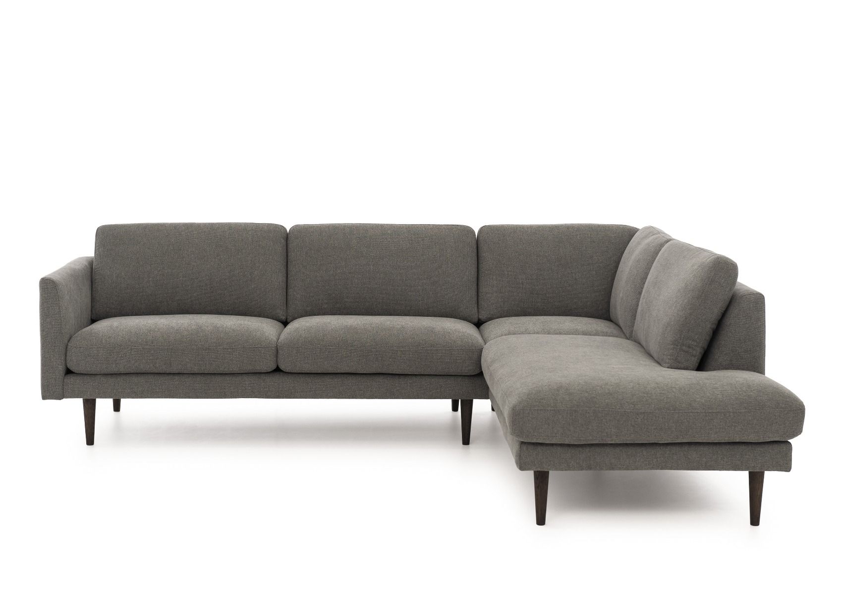 Neiser Lario avokulmasohva, harmaa