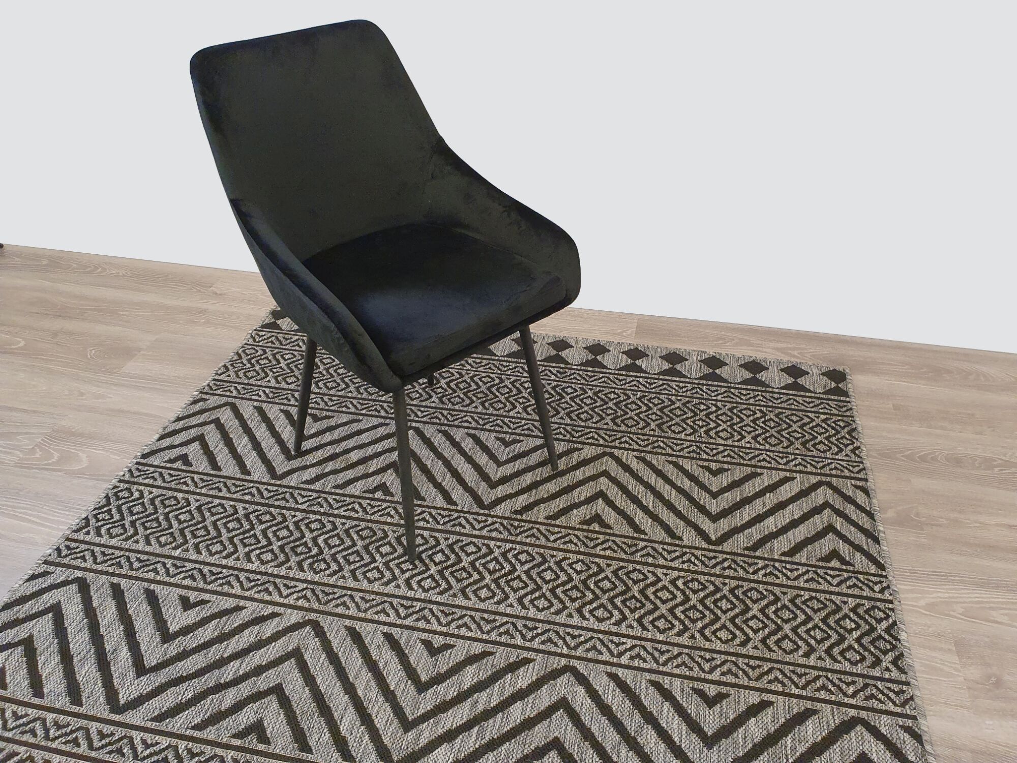 Layla matto harmaa, 160x230 cm