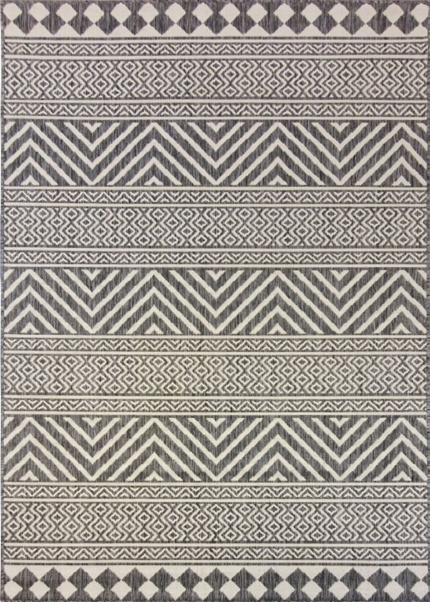 Layla matto hopea, 160x230 cm