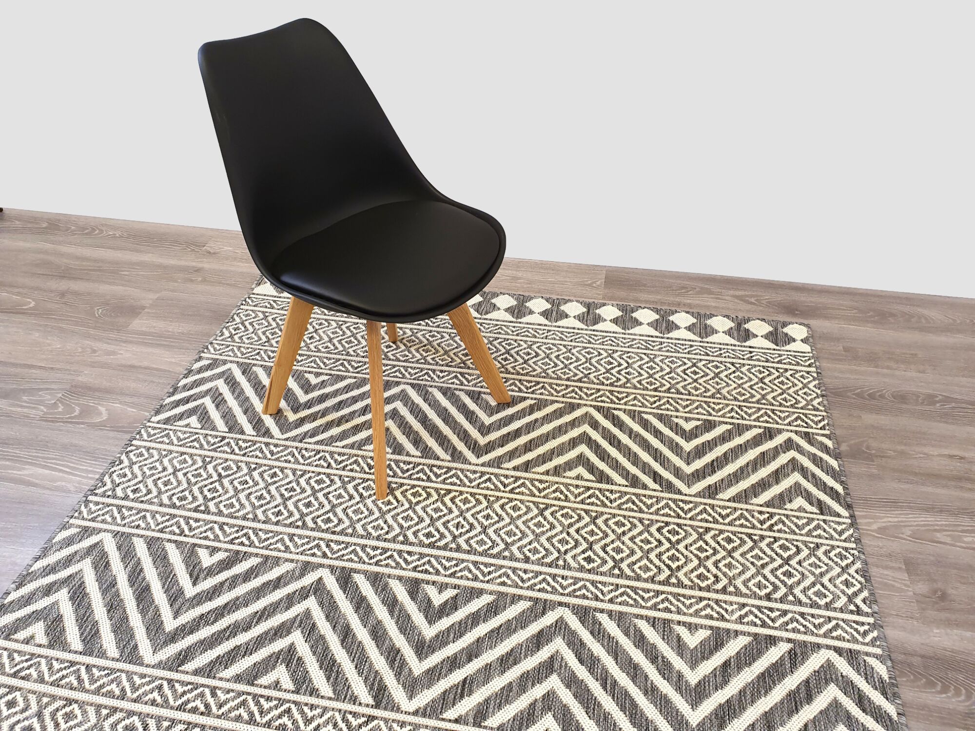 Layla matto hopea, 160x230 cm