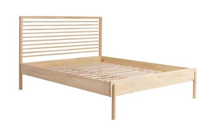 Lennu sänky 160x200cm, lakattu koivu