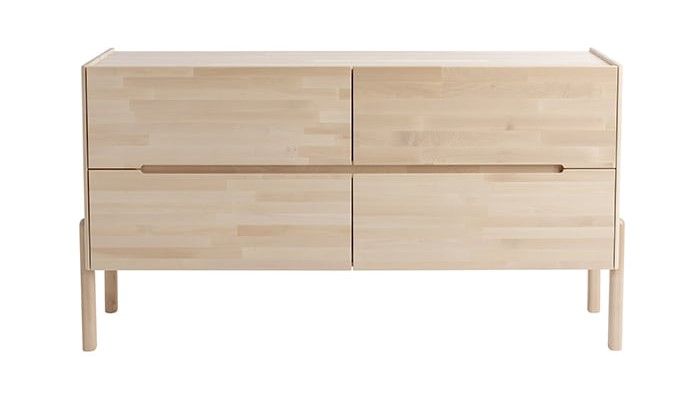 Lennu senkki 158cm, lakattu koivu