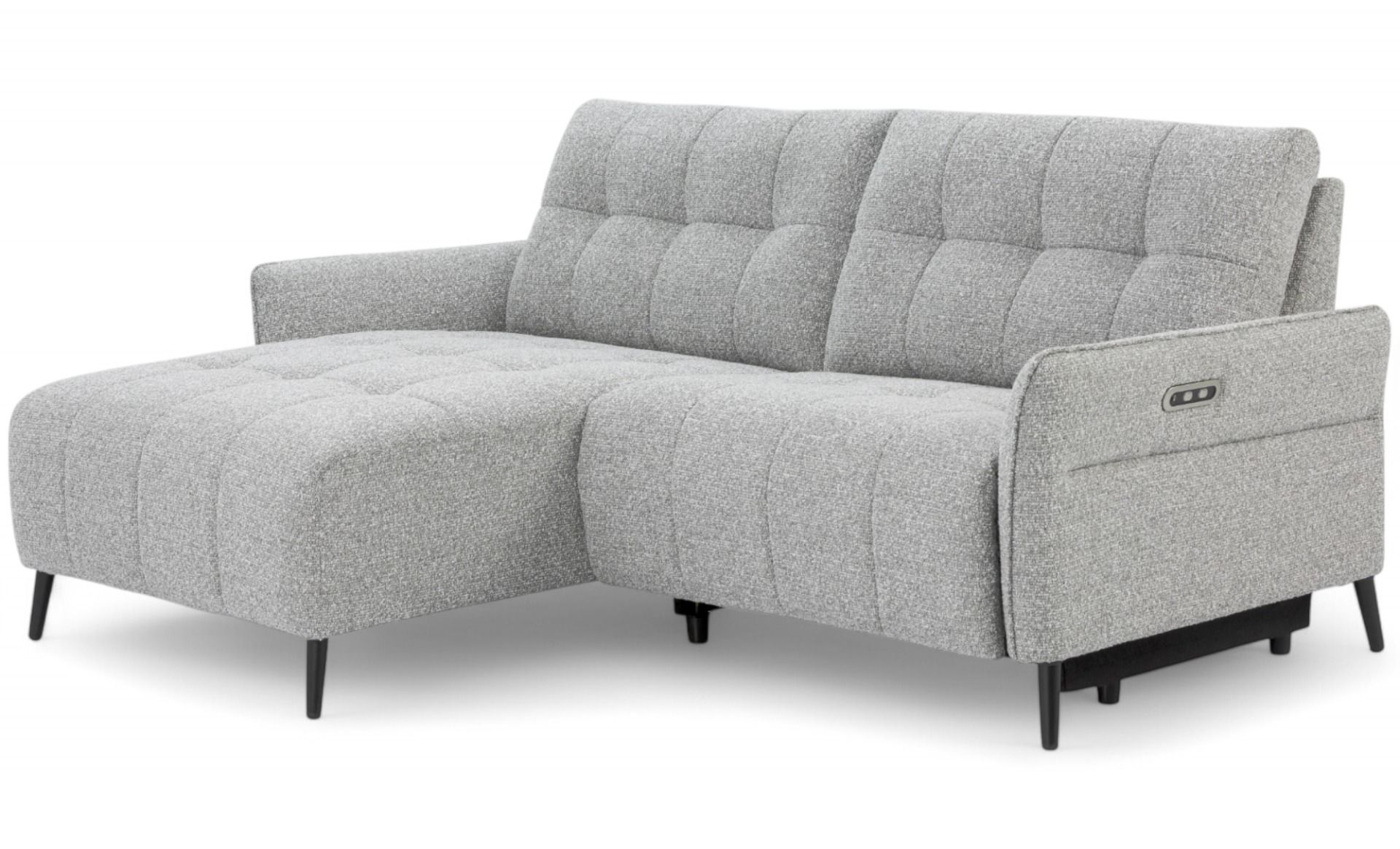 Leonor divaanisohva vaaleanharmaa mekanismilla