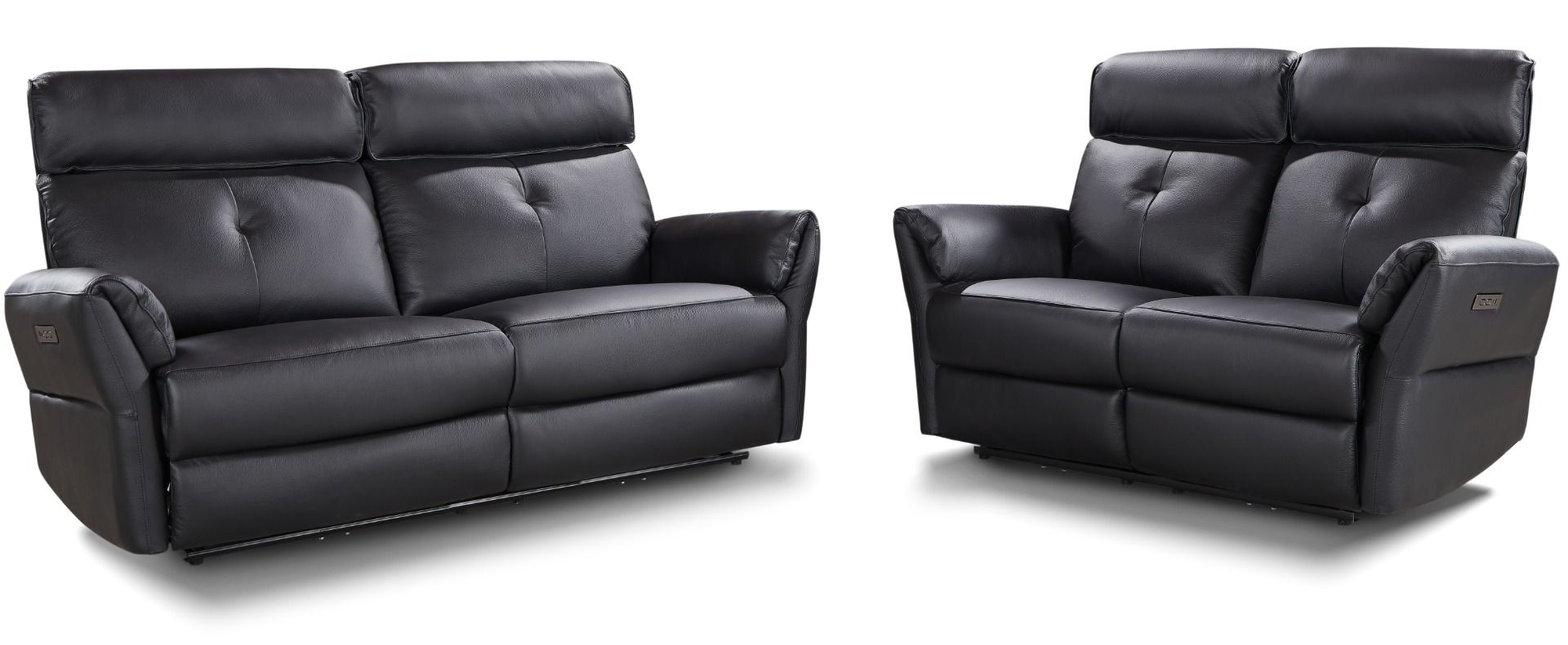 Lexington sohvakalusto 3+2 mekanismeilla, musta