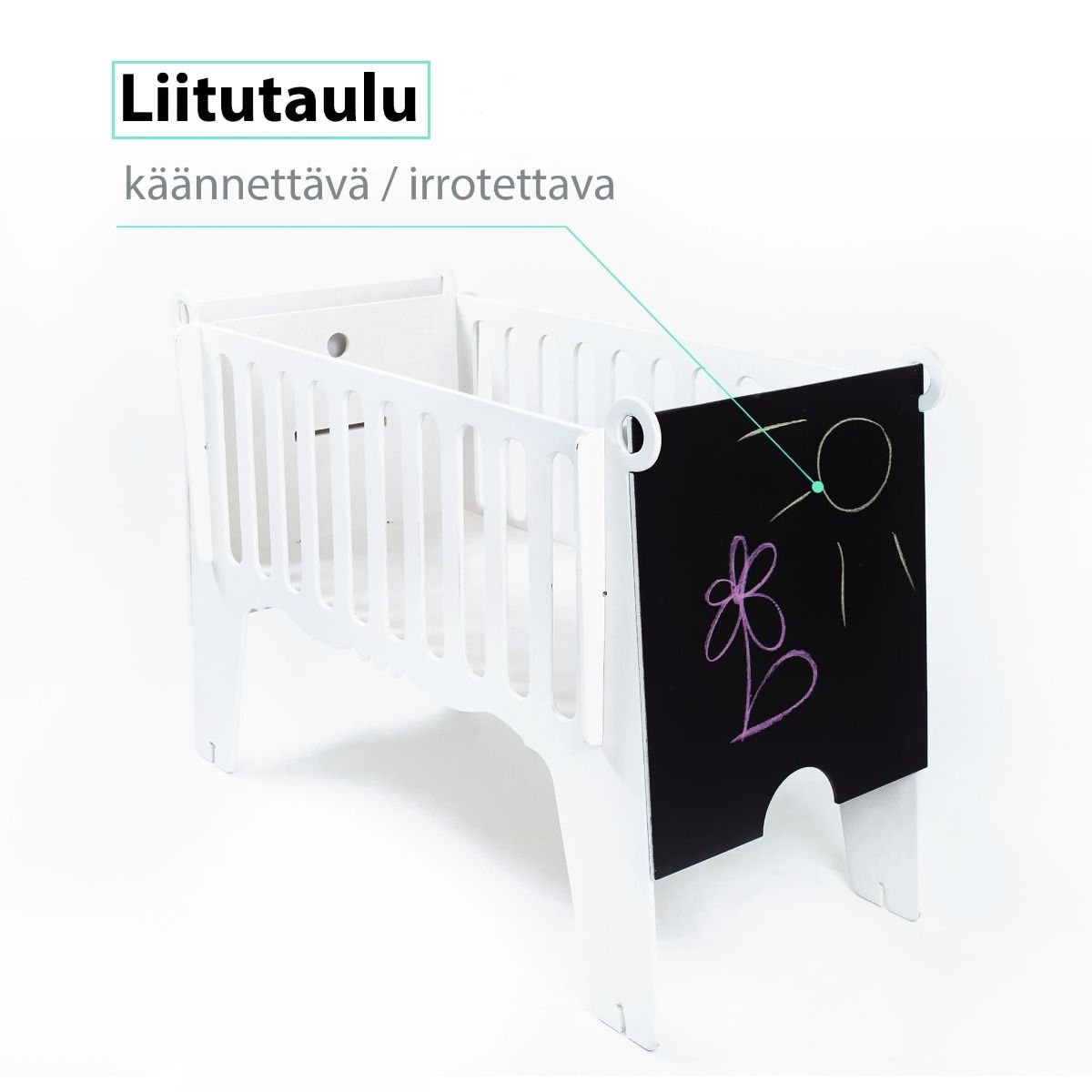 Koivupuu kehto + keinuhevonen, kampanja