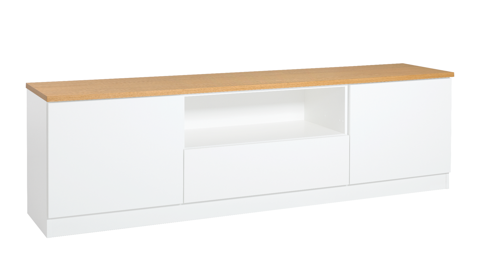 LM Ojala Lilja nro 12 TV-taso, valkoinen runko