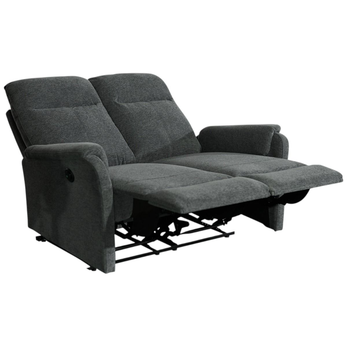 Liverpool mekanismisohva 2-ist tummanharmaa sähkömekanismit