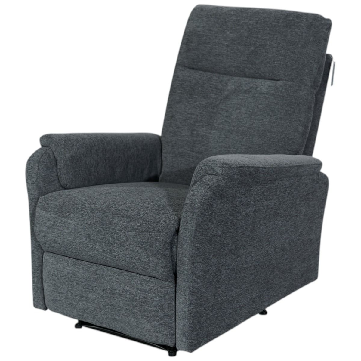 Liverpool 3+1+1 sohvakalusto tummanharmaa sähkömekanismit