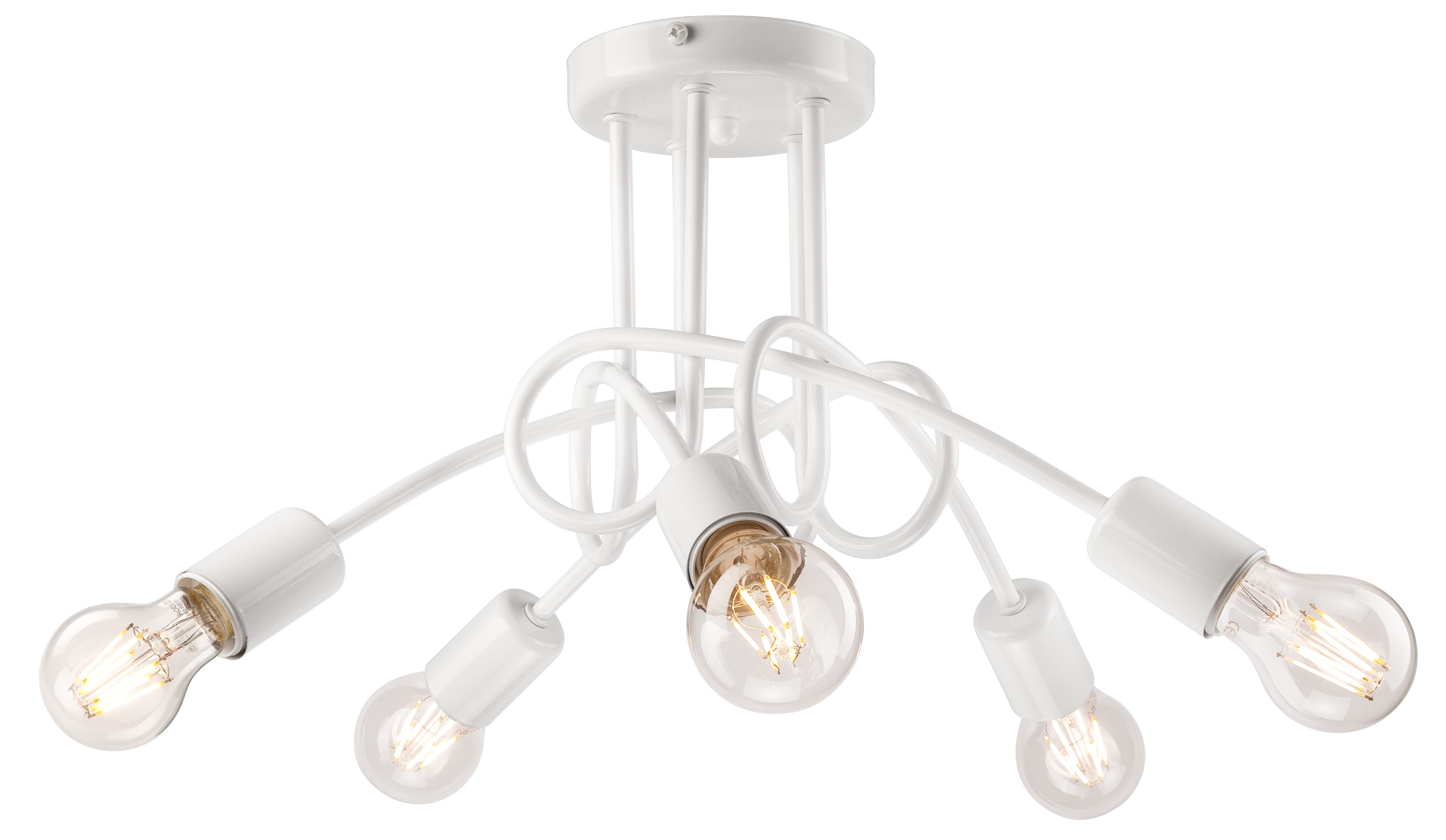 Camilla valaisin, valkoinen