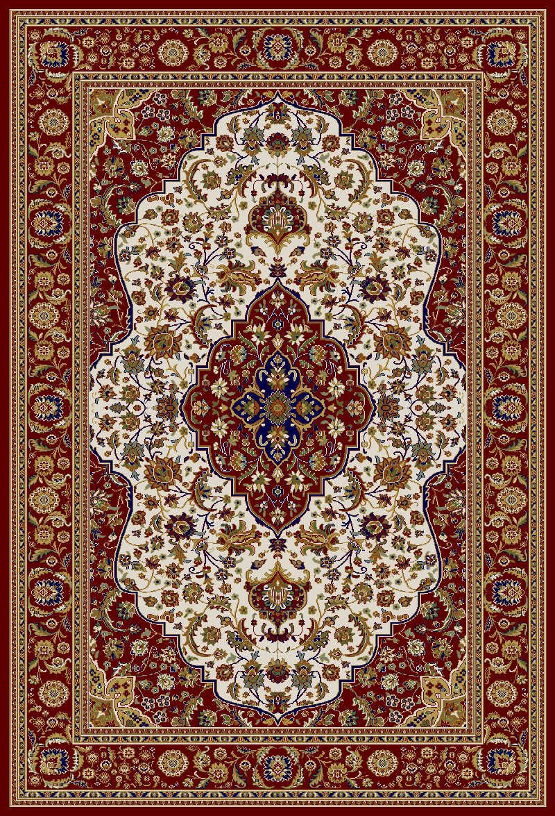 Ritz plyyssimatto medaljonkikuviolla