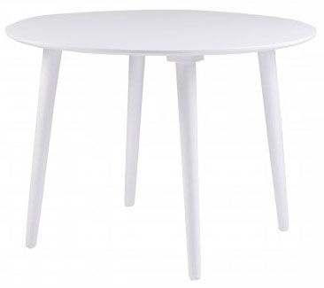 Rowico Lotta ruokapöytä pyöreä Ø106, valkoinen