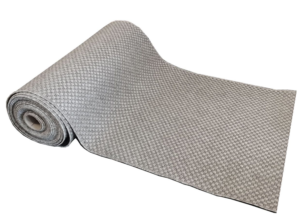 Louhi käytävämatto, vaaleanharmaa, leveys 80cm