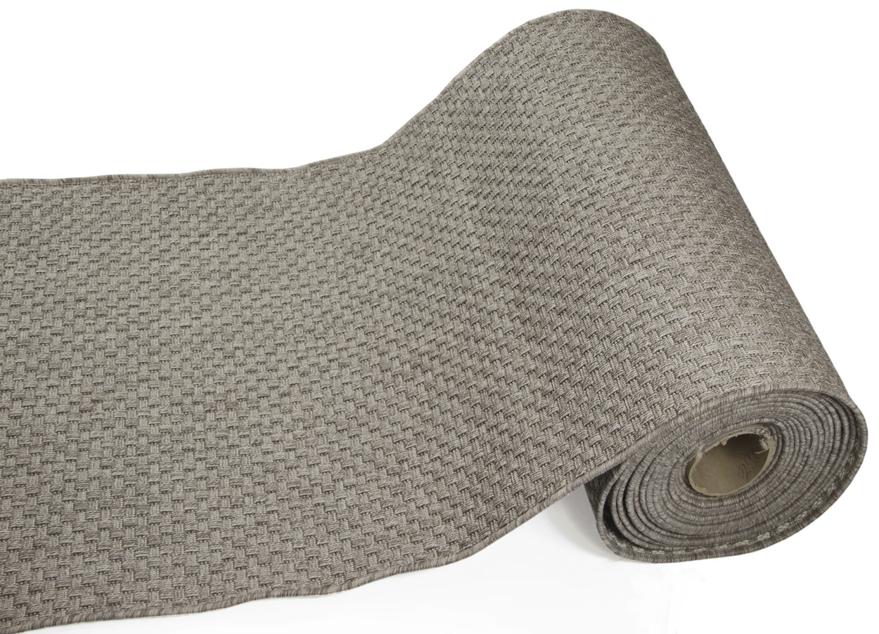 Louhi käytävämatto vaaleanharmaa