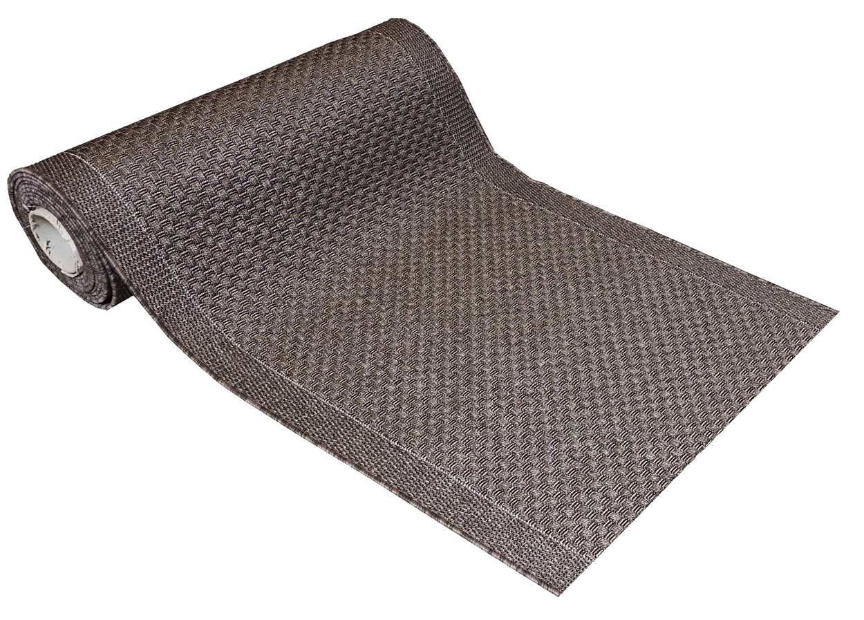Louhos käytävämatto ruskea, lev 95cm