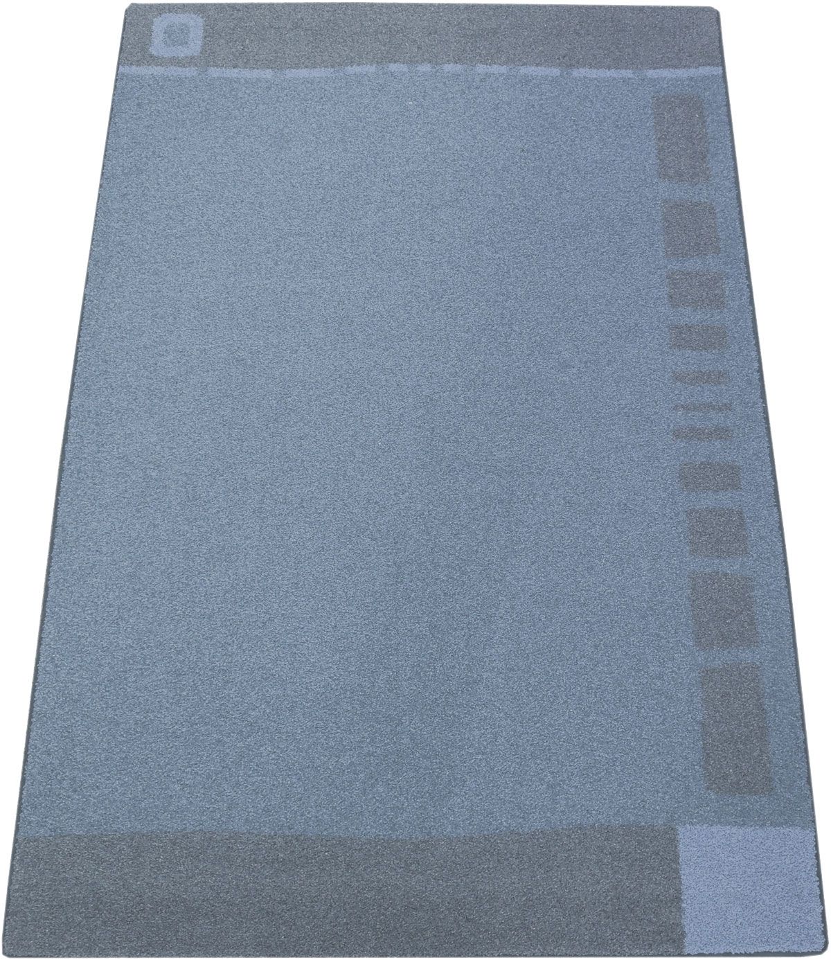 Lounge-villamatto sininen 200x290cm