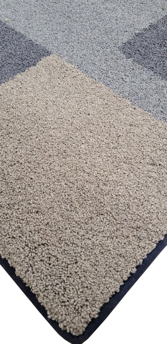 Lounge-villamatto sininen 200x290cm