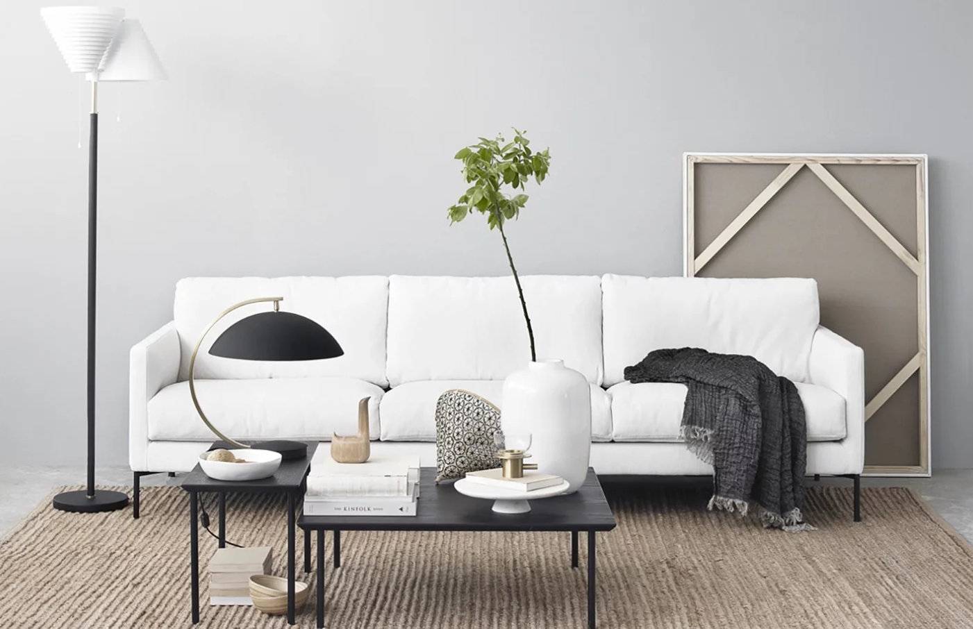 Interface Luca sohva, eri värejä