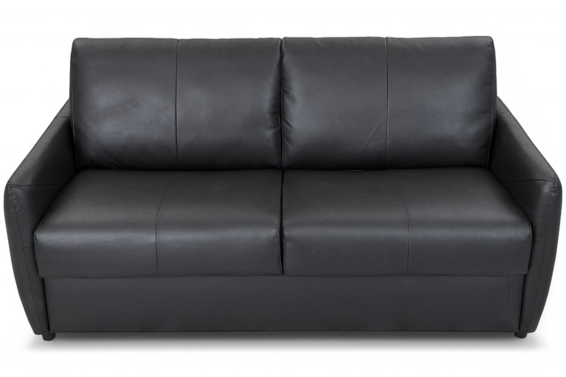 Lucca vuodesohva nahkaverhoilu, musta