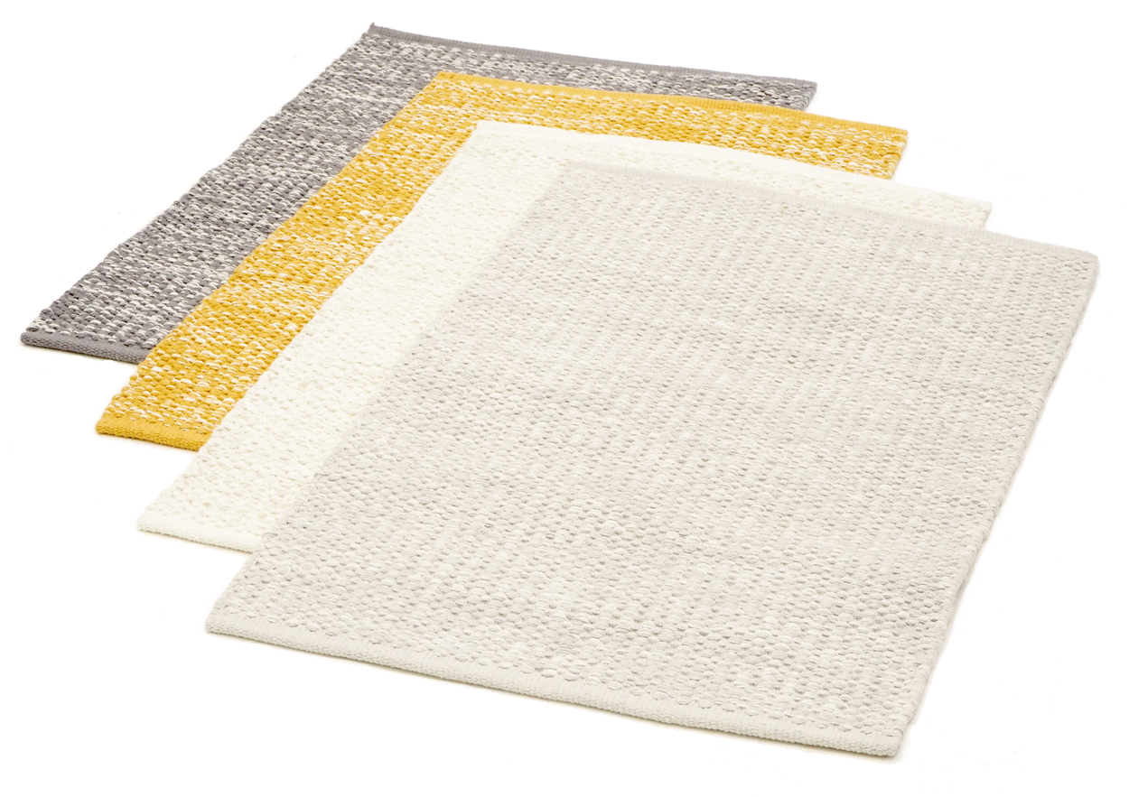 Lumme puuvillamatto, valkoinen