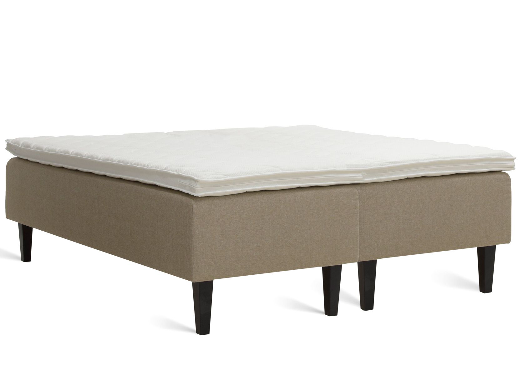 Kotimainen Unico Lumo runkosänky 180x200cm, erilliset alarungot ja yhtenäinen petauspatja.