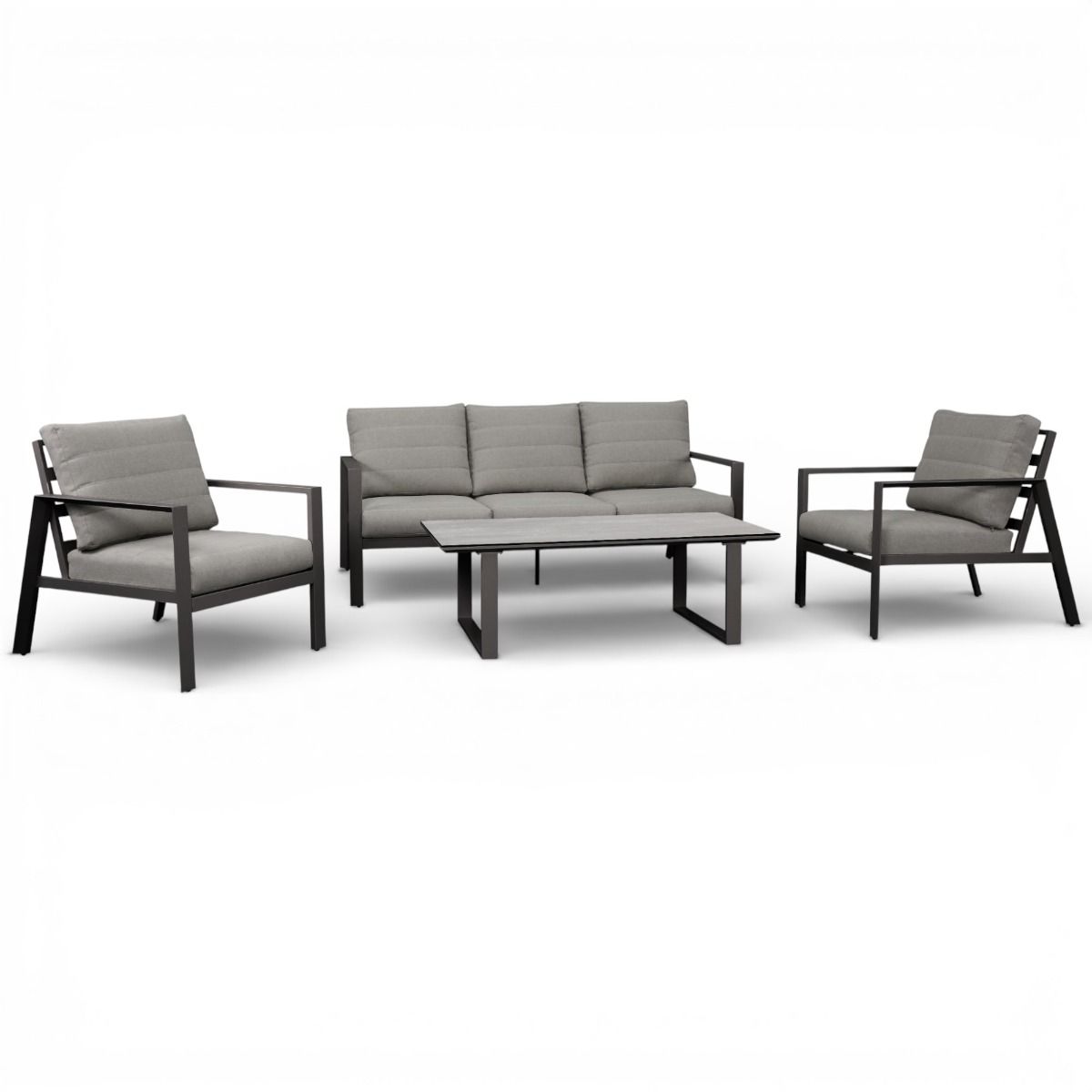 Luoto sohvaryhmä ulkokäyttöön, harmaa