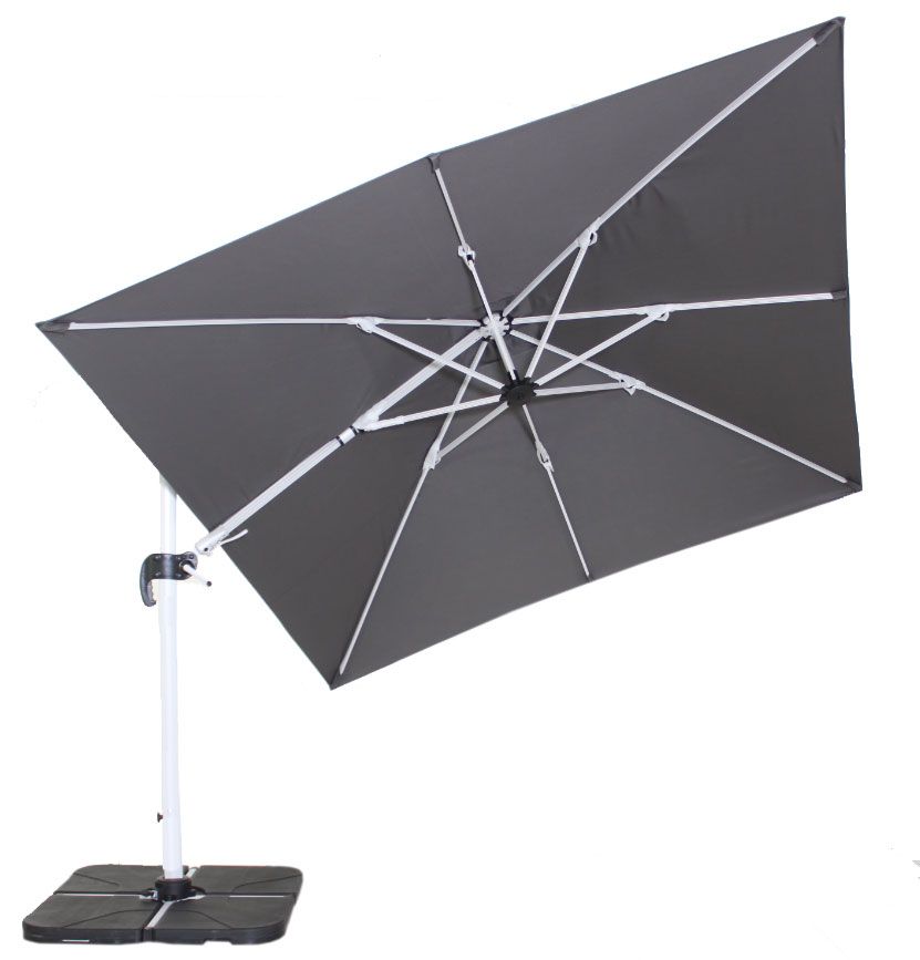 Roman LUX aurinkovarjo 3x3m, harmaa