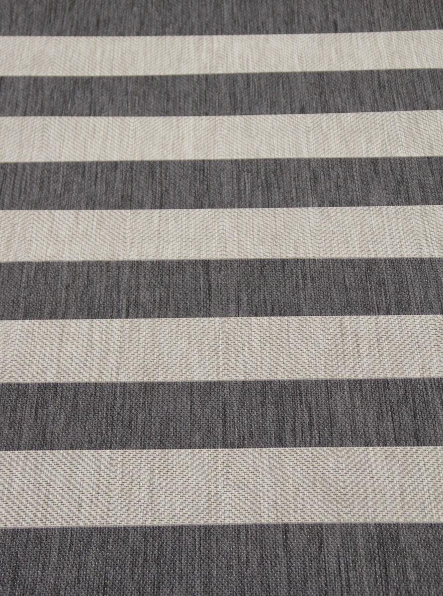 Lyon Stripe Raita käytävämatto 80 cm harmaa