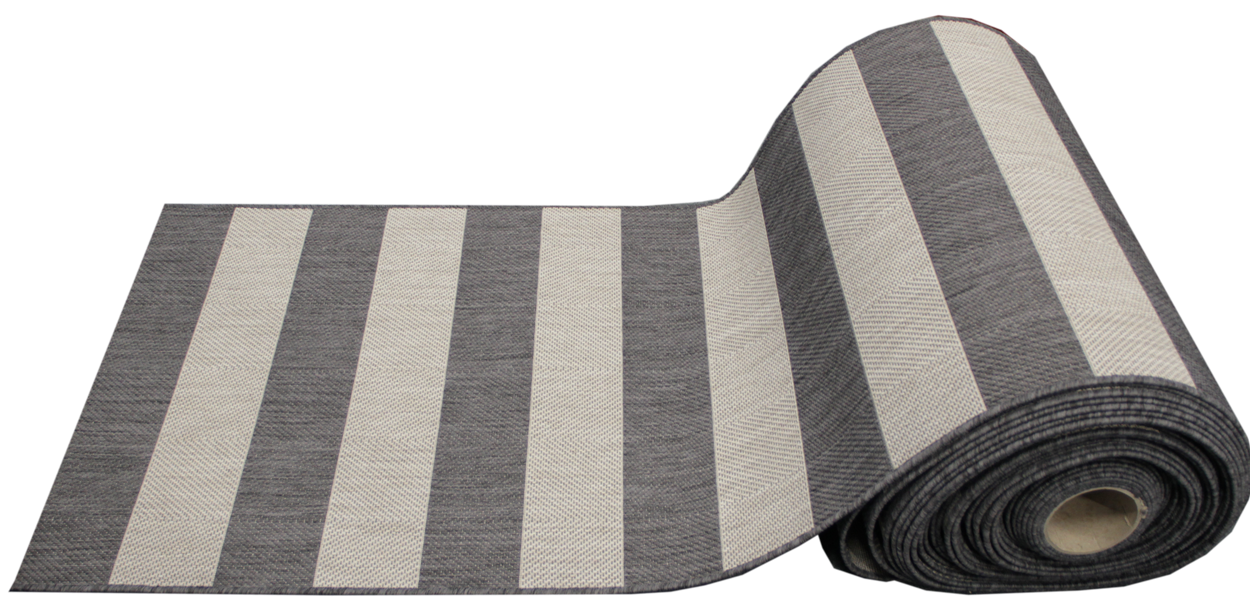 Lyon Stripe käytävämatto harmaa