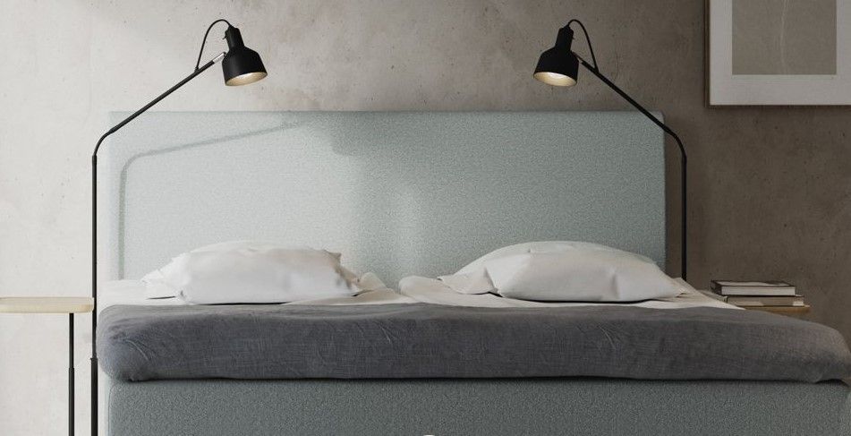 Jensen Lyra+ sängynpääty 160cm, eri värejä