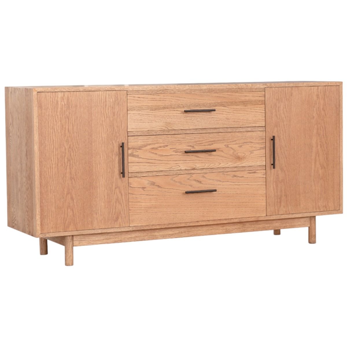 Tammisenkki Maison 170 cm vetolaatikoilla ja kaapeilla