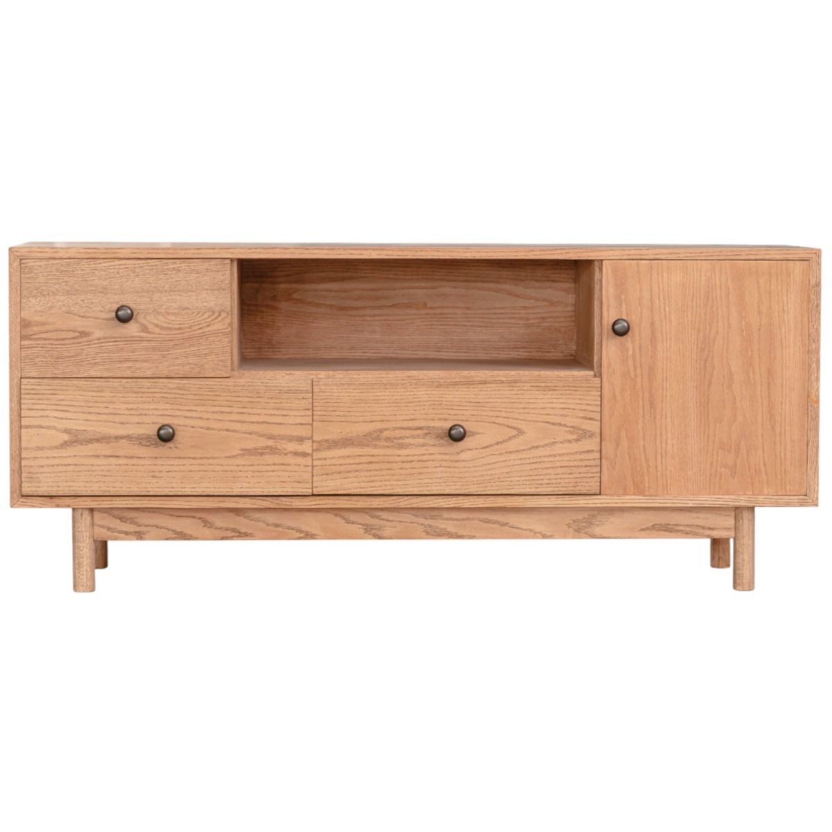 Maison TV-taso 140 cm, tammea