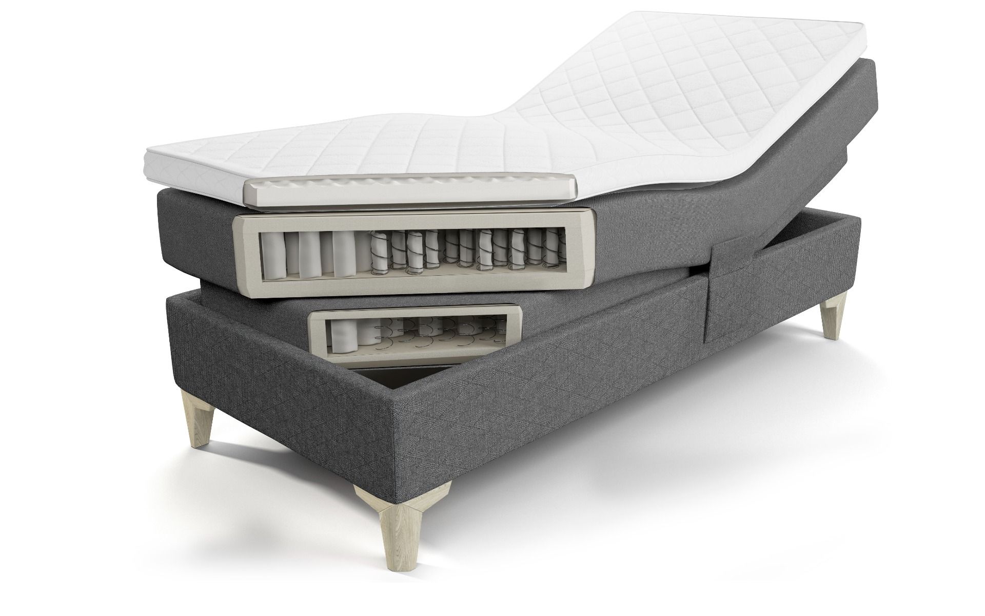 Jensen Majestic säätösänky 80x210cm