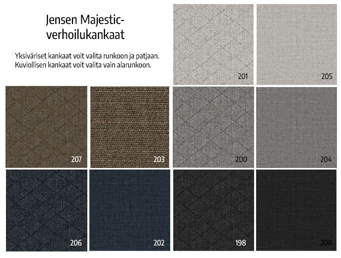 Jensen Majestic jenkkisänky 160x200cm