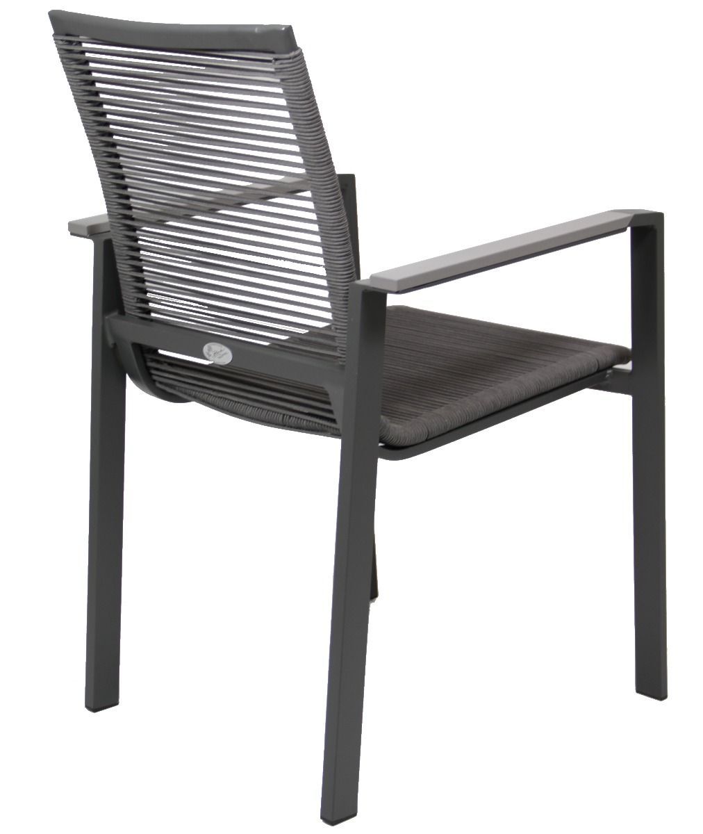 Milano pöytä + 6 Malin tuolia ulkokäyttöön