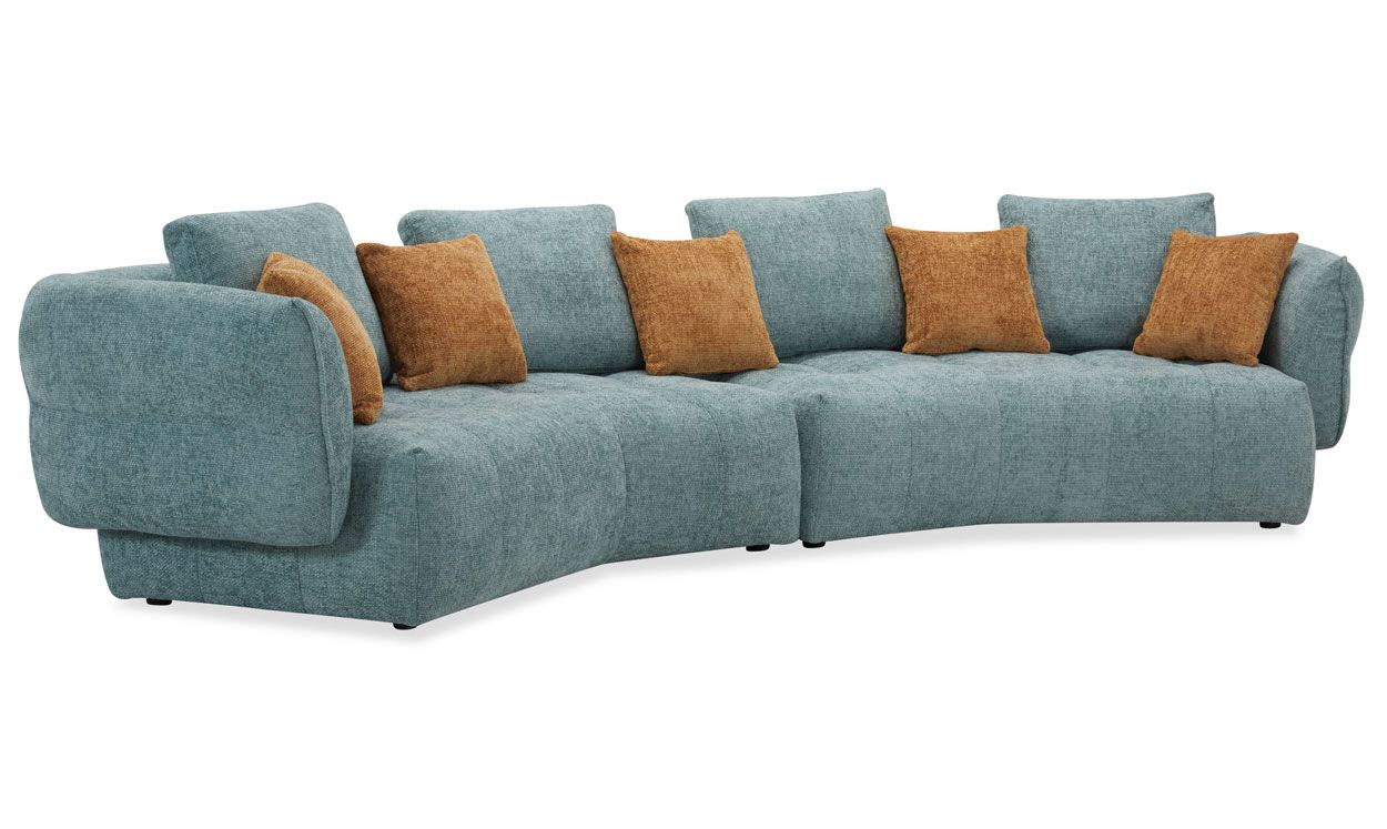 Kaareva Manhattan 3+3 sohva