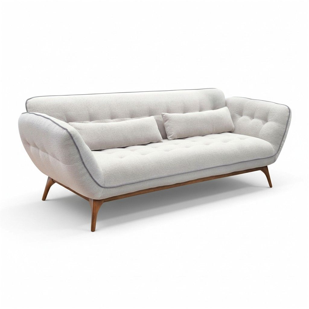 Marilyn sohva luonnonvalkoisella verhoilulla