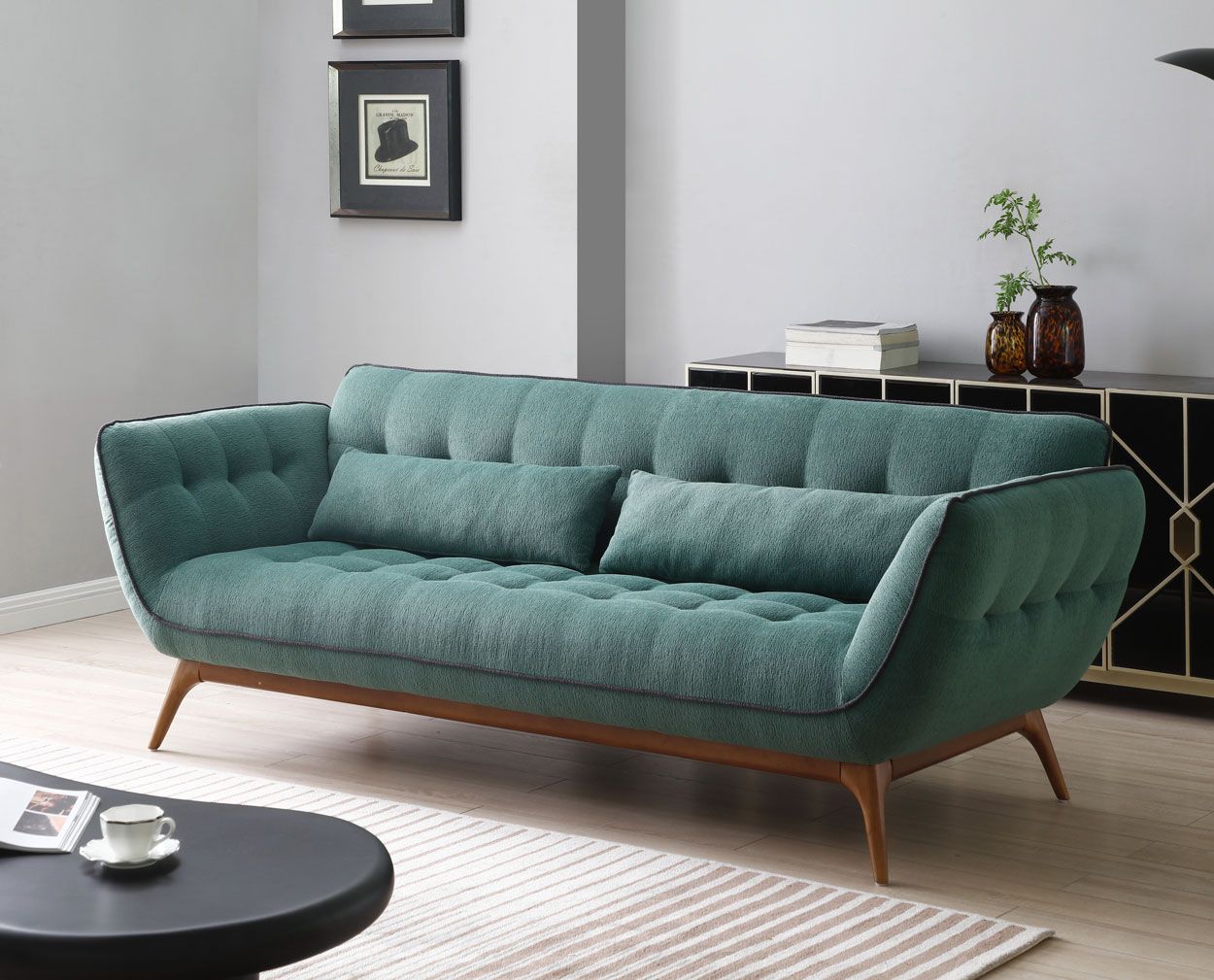 Marilyn 3-ist sohva, vihreä