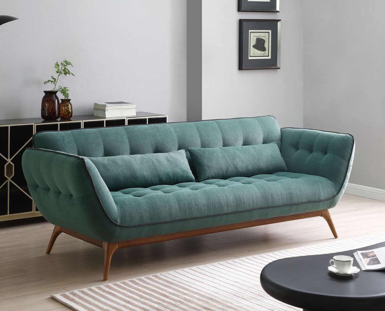 Marilyn 3-ist sohva, vihreä