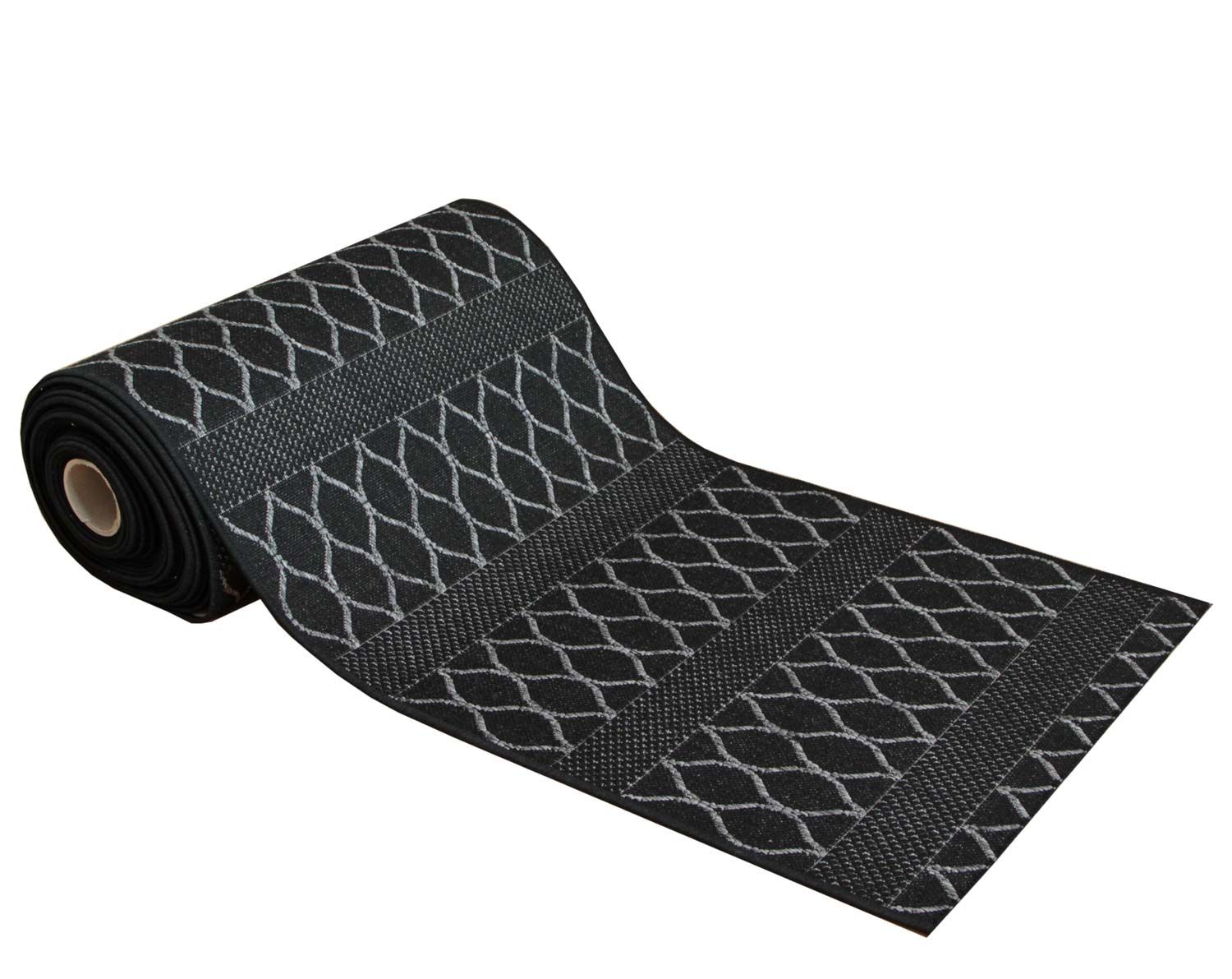 Marokko käytävämatto 100 cm musta