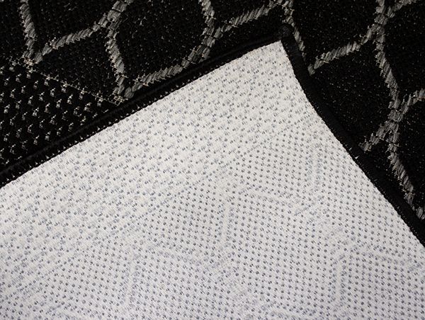 Marokko käytävämatto, lev. 80 cm, musta