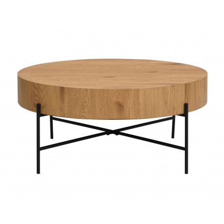 Mason Sohvapöytä, tammi/musta