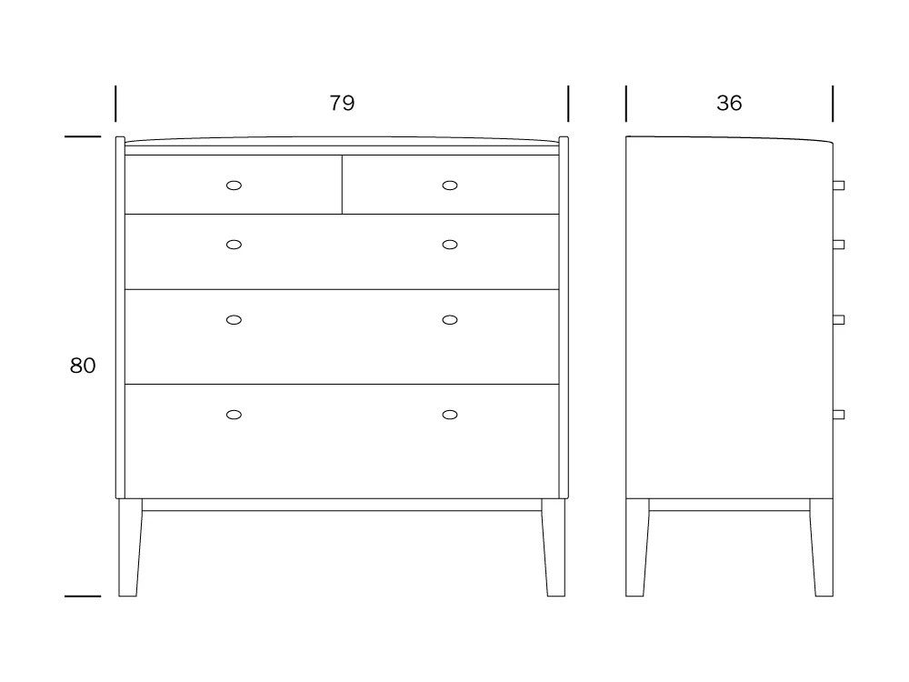 Matinea lipasto, valkoinen