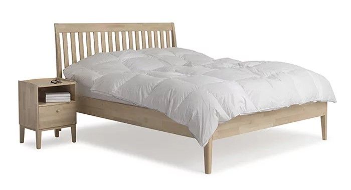 Matinea sänky 160x200cm, lakattu koivu