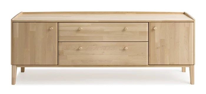 Matinea tv-taso 155cm, lakattu koivu