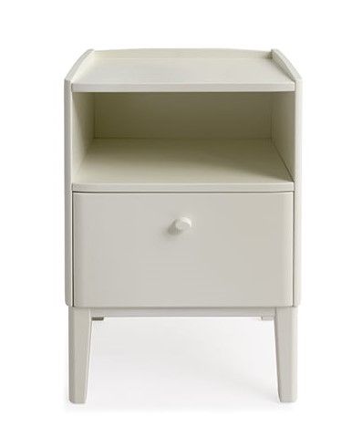 Matinea yöpöytä, valkoinen