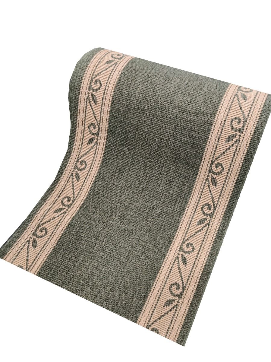 Käytävämatto Orient, vihreä, lev. 80 cm